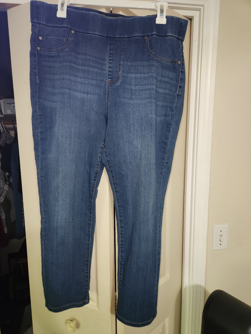 Liverpool 14 Capri Blue Women's Pull-on Jeans